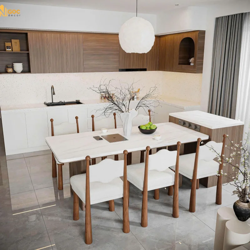 HỆ TỦ BẾP A QUÂN – CĂN HỘ VISTA RESIDENCE – ĐÀ NẴNG