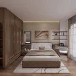 THIẾT KẾ NỘI THẤT NHÀ Ở 148M2 – ANH ĐỨC