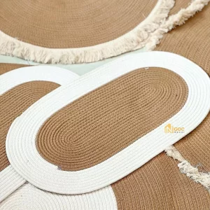 THẢM OVAL SỢI DỆT