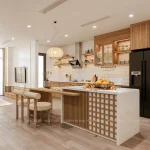 HỆ TỦ BẾP CĂN HỘ NATURE 52M²