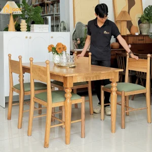 BỘ BÀN ĂN LAVIE 4 GHẾ