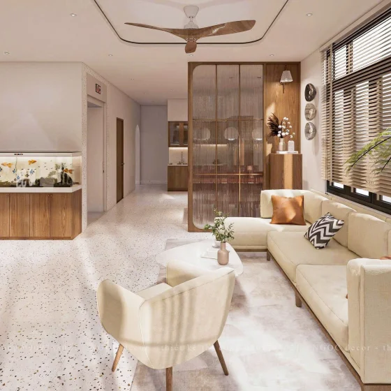 THIẾT KẾ NỘI THẤT NHÀ Ở 148M2 – ANH ĐỨC