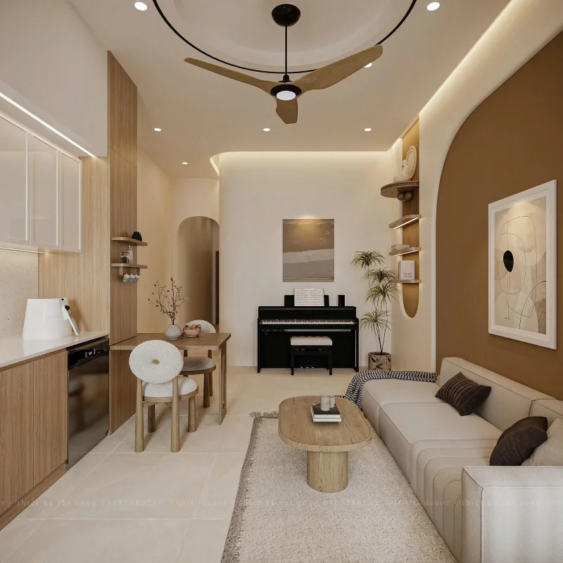 THIẾT KẾ NỘI THẤT NHÀ Ở CHỊ LAM – ĐÀ NẴNG