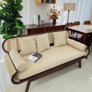 SOFA DOME GỖ SỒI ĐAN MÂY