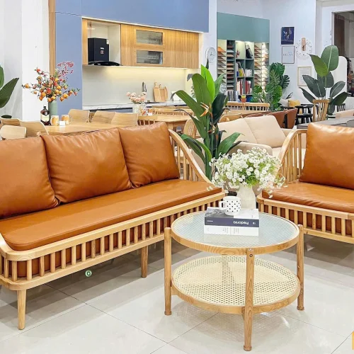 SOFA KBH CHẤT GỖ TỰ NHIÊN