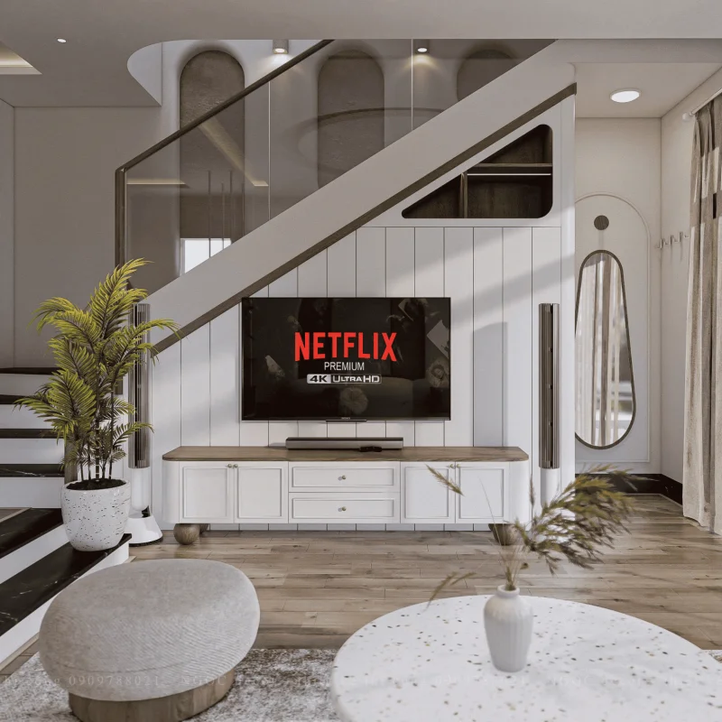 NỘI THẤT NHÀ Ở 42 m2 – CHỊ NGUYÊN