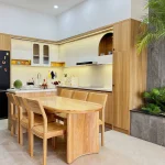 THIẾT KẾ VÀ THI CÔNG HỆ TỦ BẾP NHÀ ANH KHOA CHỊ NGỌC