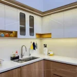 THIẾT KẾ VÀ THI CÔNG HỆ TỦ BẾP NHÀ ANH KHOA CHỊ NGỌC