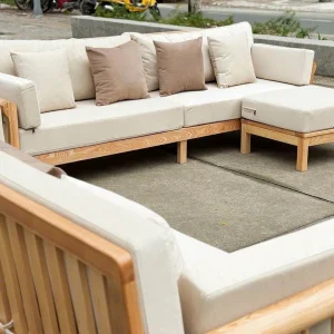 SOFA BỤC GỖ CHỮ L 2M5