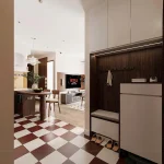 THIẾT KẾ NỘI THẤT CĂN HỘ ANH QUÂN – FPT PLAZA2 67M²